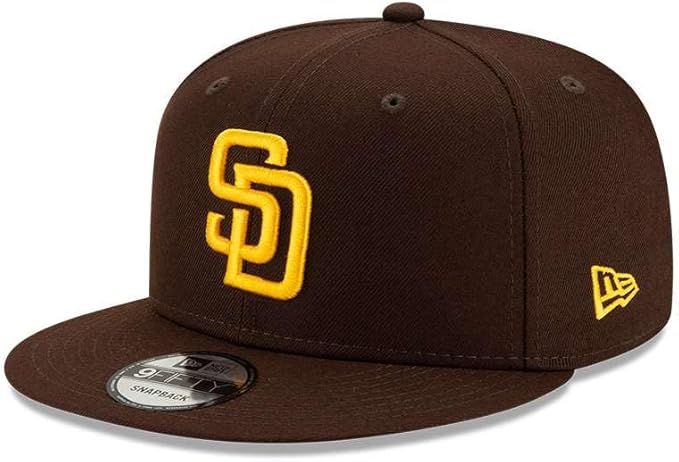 Gorra ajustable 9FIFTY San Diego Padres - Café con Amarillo