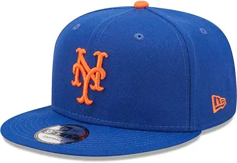 Gorra ajustable 9FIFTY New York Mets - Azul con Naranja