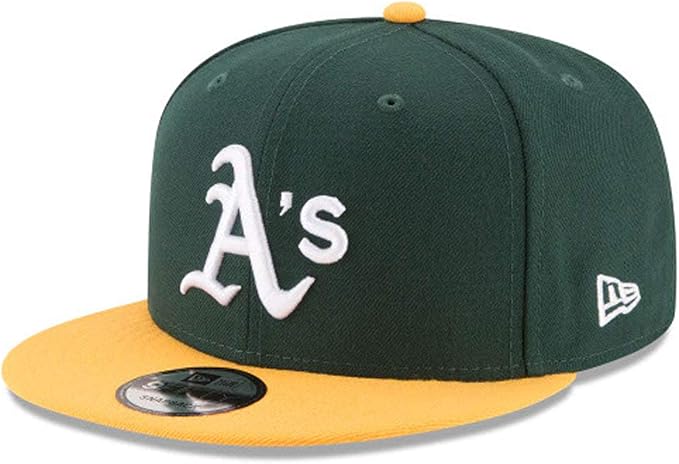 Gorra ajustable 9FIFTY Oakland Athletics - Azul Verde con Amarillo