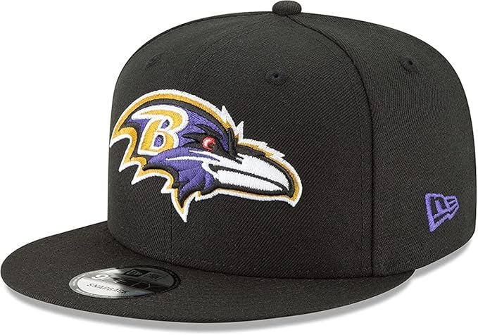 Gorra ajustable 9FIFTY Baltimore Ravens - Negro