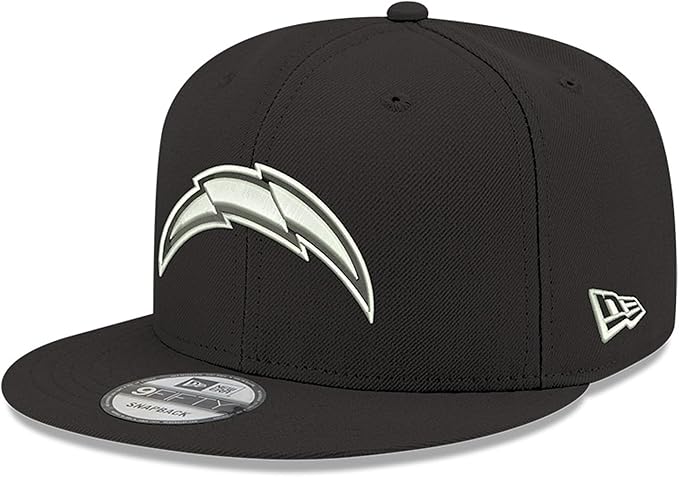 Gorra ajustable 9FIFTY Los Angeles Chargers - Negro con Blanco