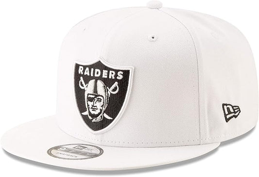 Gorra ajustable 9FIFTY Las Vegas Raiders - Blanca